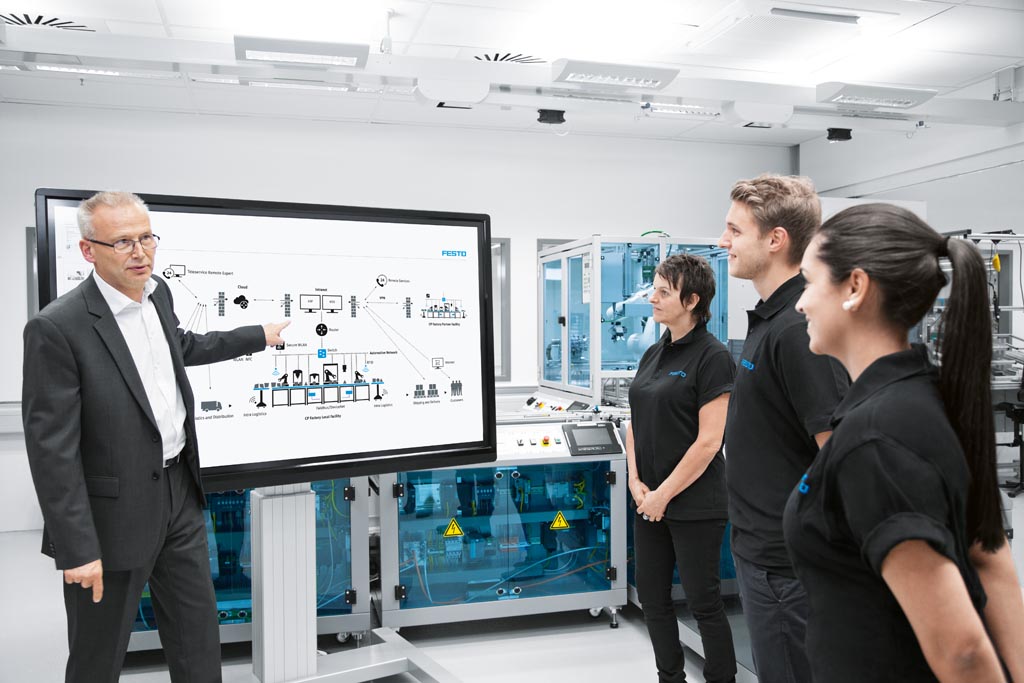 Festo forma Scuole Tecniche e Professionali, Università e Centri di Formazione Professionali